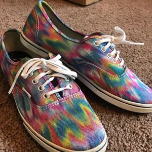 Tie-dye Vans